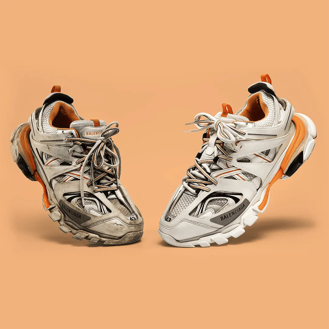 Химчистка Balenciaga — до и после | SOLE FRESH Новосибирск
